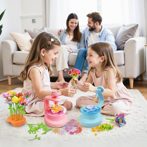 VNLINA DIY Fabric Flower Bouquets Craft Kit for Girls - Image 7