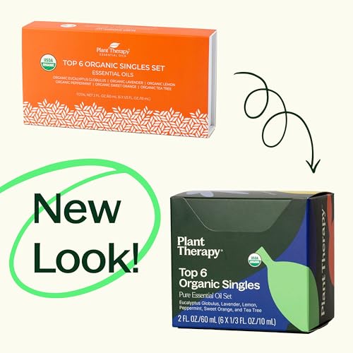 Plant Therapy Top 6 Organic Essential Oil Set - Aromatherapy - Image 6