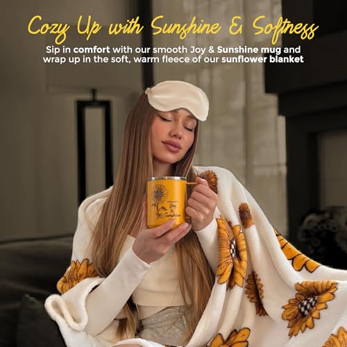 Andlane Sunflower Gift Basket: Unique Care Package for Women - Image 8