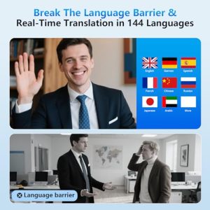 AI Translator Earbuds: Real-Time 144 Language Translation