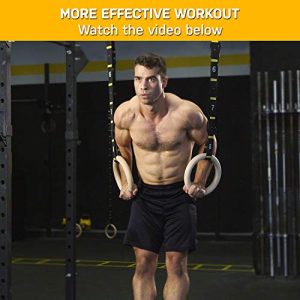 Double Circle Wooden Gymnastics Rings – Calisthenics Gym