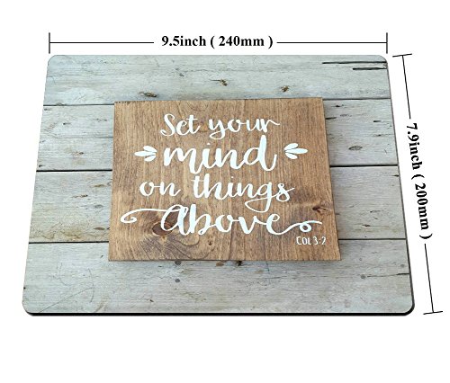 Custom Bible Verse Gaming Mouse Pad - Non-Slip Rubber - Image 2