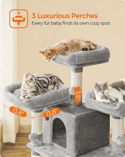Feandrea 67" Multi-Level Cat Tree Tower for Large Cats - Image 5