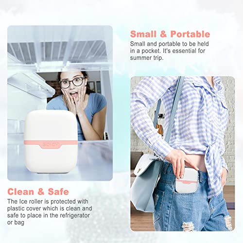 Ice Roller for Face & Eyes: 2-in-1 Skincare Tool & Case - Image 5