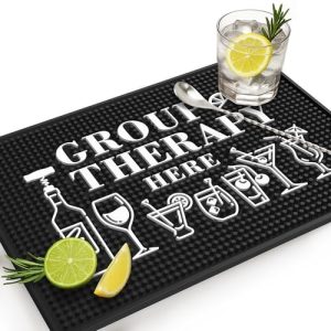 Group Therapy Spill-Proof Bar Mat – 18″x12″ Rubber