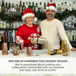 A Bar Above 4-Pc Pro Cocktail Shaker Set, Gold