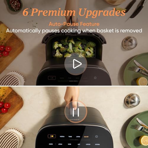 Cosori TurboBlaze 9-in-1 Air Fryer 6 Qt - Ceramic Coating - Image 6