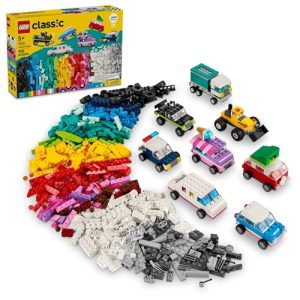 LEGO Classic Creative Vehicles Building Kit for Kids 5+
