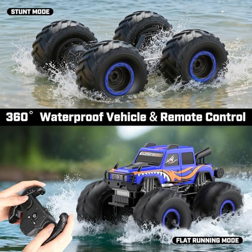 WayEee RC Waterproof Monster Truck - All-Terrain 4X4 - Image 3