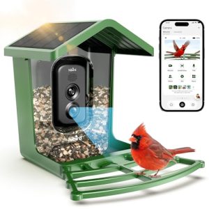 Smart Bird Feeder Camera: 4K UHD, AI Bird ID & Solar Power