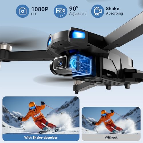 1080P HD FPV Drone for Kids & Beginners - Foldable Quadcopter - Image 2
