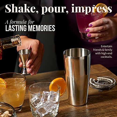 Mixology & Craft 13-Pc Bartender Kit + Recipe Cards - Image 5