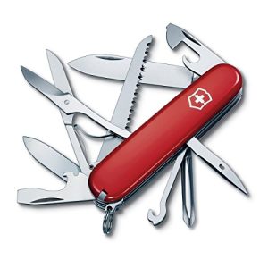 Swiss Army Knife: Compact Red Multi-Tool for Everyday