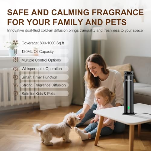 Monhallnow Waterless Diffuser Kit: 1000 Sq Ft & Oils - Image 3
