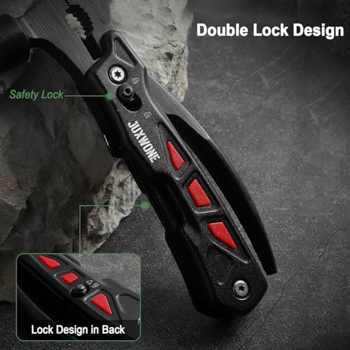 12-in-1 Pocket Multitool: Hammer, Knife, Pliers & Survival Gear - Image 7