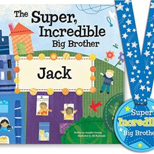 Personalized Children’s Book: Big Brother to Twins Story