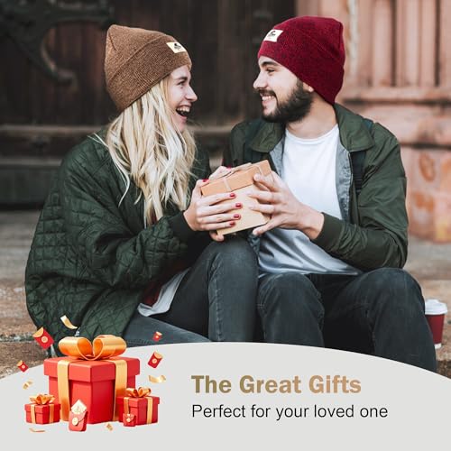 Unisex Winter Beanie Hats 3-Pack - Soft, Warm Knit Caps - Image 7