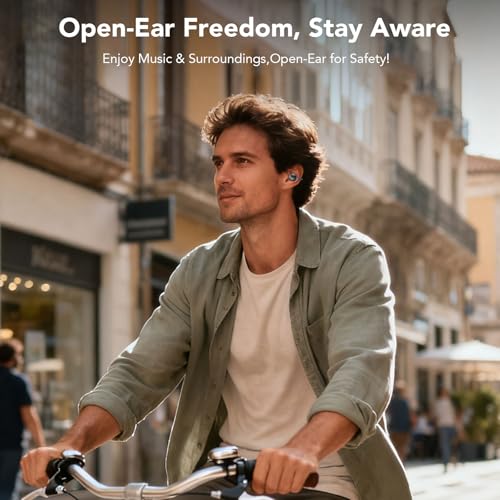 Achifine Open Ear Clip-on Earbuds: IP68, 48H - Image 3