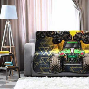Monster Jam MJ Life Blanket – Grave Digger Fleece Throw