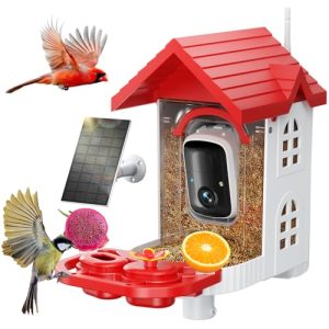 SV3C Smart Solar Bird Feeder Camera 2K AI Identify