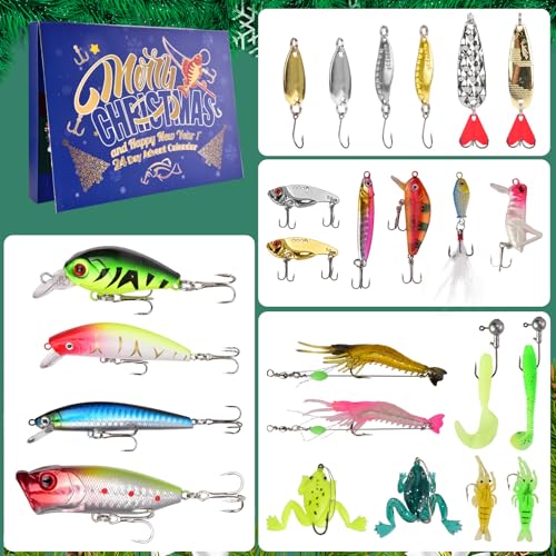 Fishing Advent Calendar 2025: 24 Lures & Tackle Set - Image 4