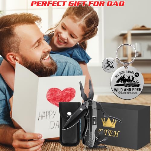 Multitool Pocket Knife for Men | Gift for Dad Him Boyfriend - Image 6