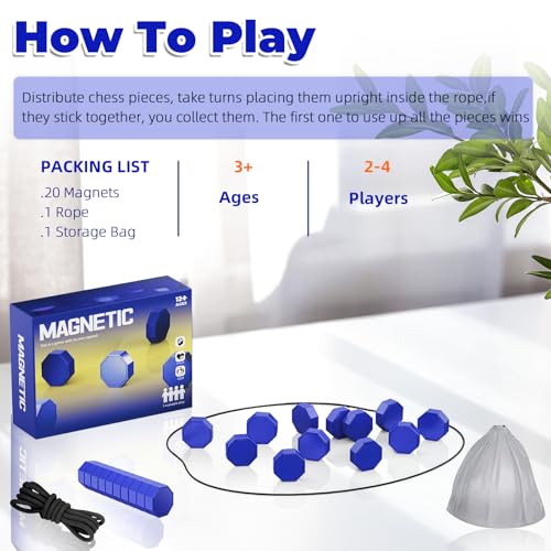Magnetic String Puzzle Game - Travel-Friendly Strategy Fun - Image 7