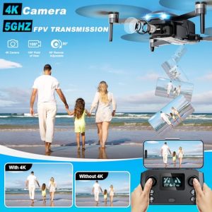 4K FPV GPS Drone for Adults – Auto Return, Follow Me, 46 Mins Flight