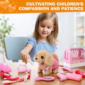 15 Pcs Robot Puppy Dog Toys for Kids – Walk & Bark