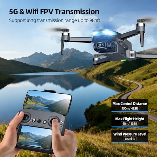 2K FPV GPS Drone with Camera & Screen Controller for Adults - Image 6