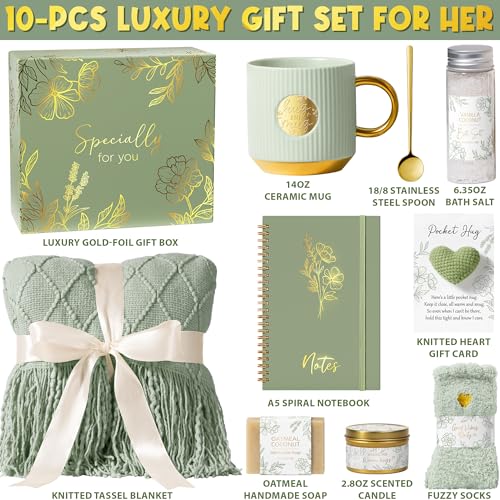 Women's Self-Care Get Well Soon Gift Basket - Image 3