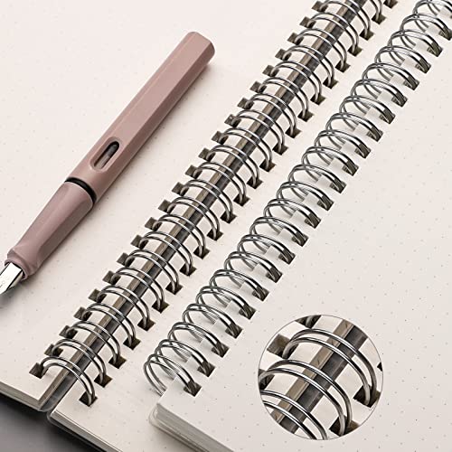 AHGXG 3-Pack A5 Spiral Dotted Journals - 100 GSM Paper - Image 5