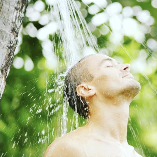 Shower Bouquet Charcoal Loofah 4-Pack - Exfoliating - Image 4