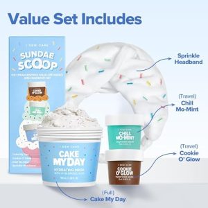 I DEW CARE Sundae Scoop Wash Off Face Mask Set