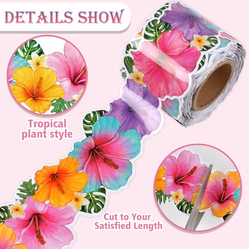 49ft Summer Tropical Hibiscus Bulletin Board Borders - Image 5