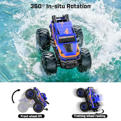 WayEee RC Waterproof Monster Truck - All-Terrain 4X4 - Image 6