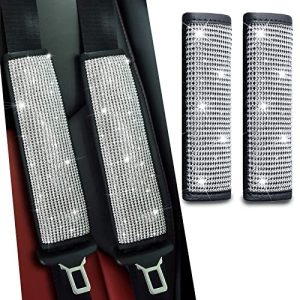 2-Pack Bling Seat Belt Covers – Sparkling Shoulder Pads