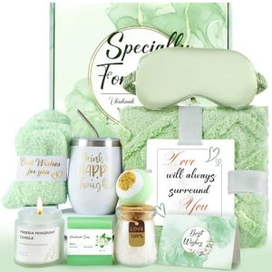 10-Pc Freesia Self-Care Package & Blanket for Women