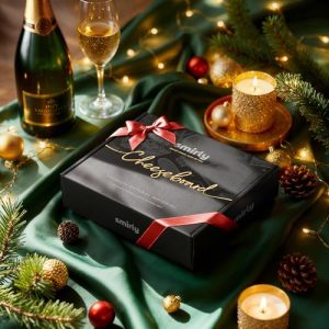 SMIRLY Large Walnut Wood Charcuterie Board Set with Accessories