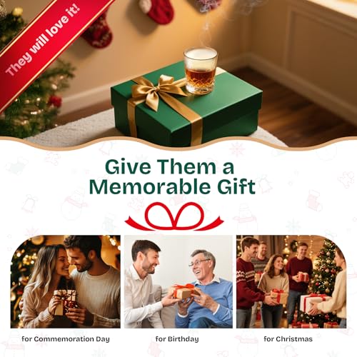 Electric Whiskey Smoker Kit: LED, Ice Cubes & Wood Chips - Image 7