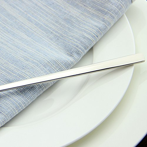 AOOSY 9-inch Stainless Steel Long Handle Spoons, Set of 6 - Image 5