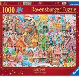 Christmas Cookie Village 1000-Piece Jigsaw Puzzle