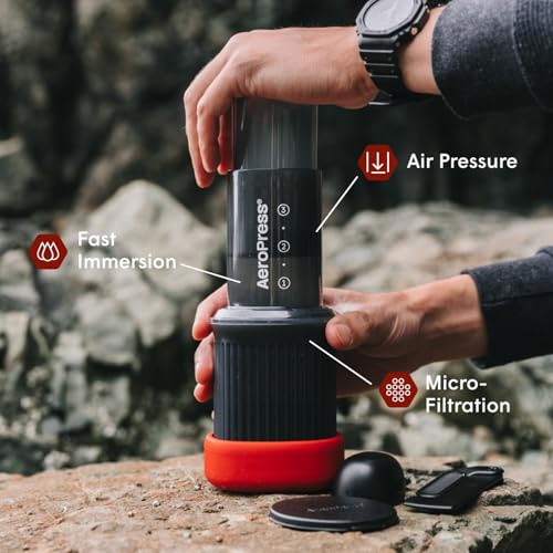 AeroPress Go Portable Coffee Maker - French Press & Espresso - Image 3