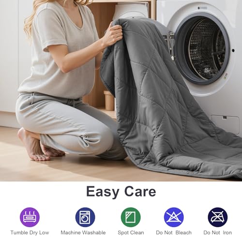 XVCAS 25lbs Weighted Blanket - Cooling Comfort for Adults - Image 6