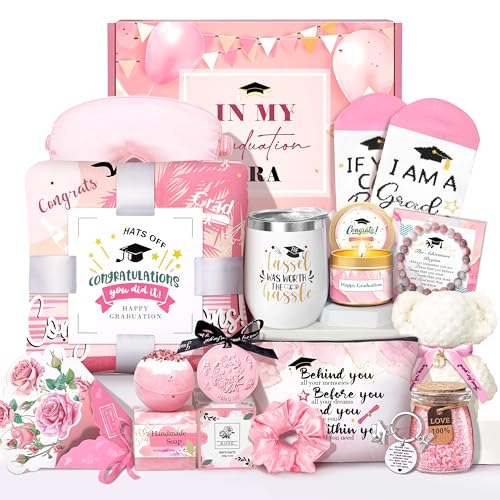 2025 Graduation Gift Box for Her - 16-in-1 College Essentials