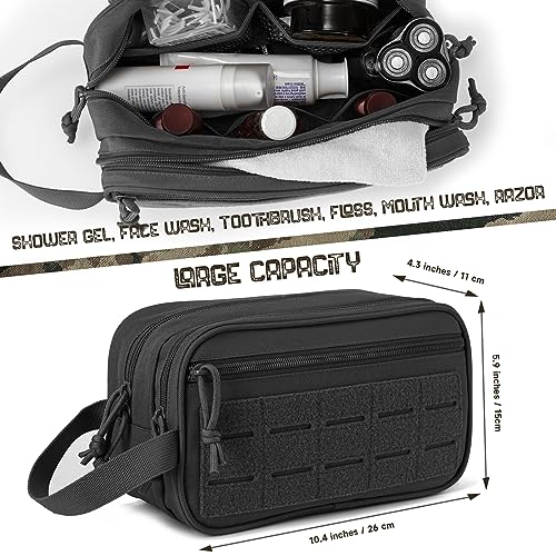 QT&QY Tactical Toiletry Bag for Men - Military EDC - Image 3