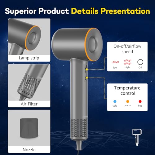 Sorftyms Professional Ionic Hair Dryer - Fast & Frizz-Free - Image 5