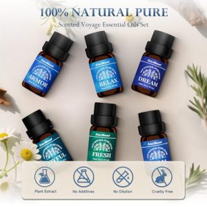 Éclat Naturel Essential Oil Set – 6 Blended Aromatherapy Scents