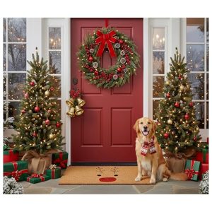 Calloway Mills Rudolph Doormat – Festive Holiday Entry