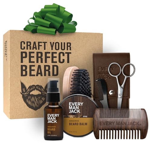 Every Man Jack Sandalwood Beard Grooming Kit